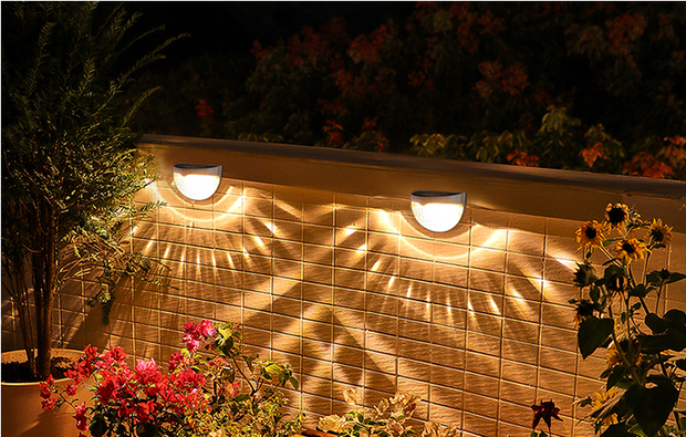 LED outdoor solar garden light