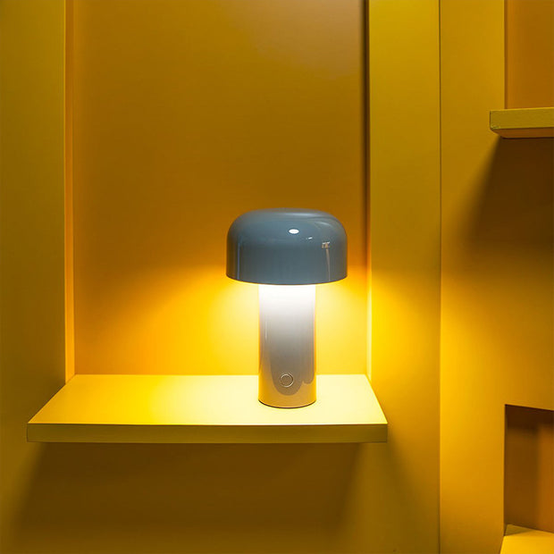 Minimalist Mushroom Rechargable Table Lamp
