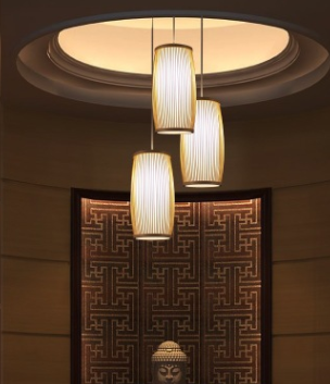 Asian wall decoration lamp