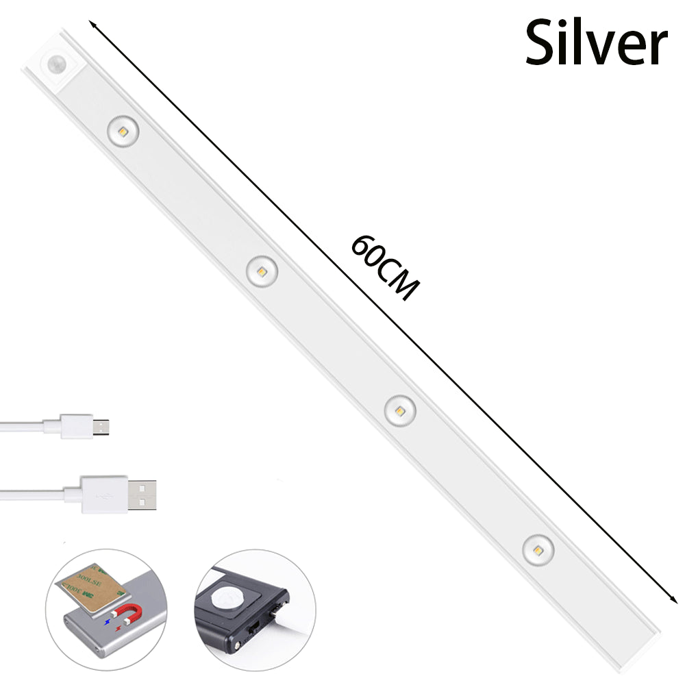 Self-adhesive LED light strip