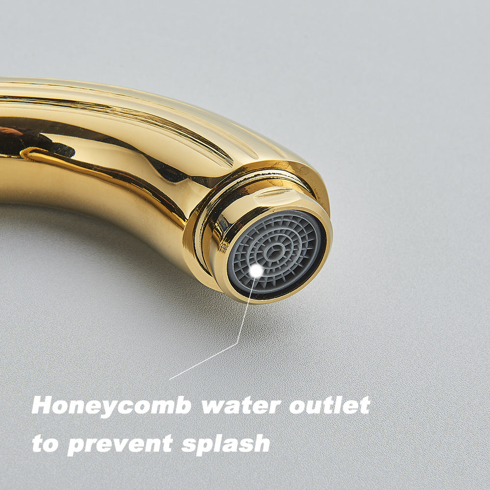 Retro home washbasin faucet